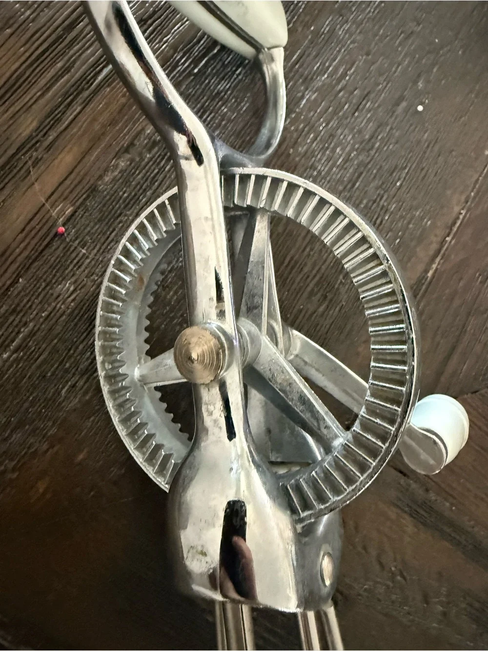 Stainless Steel Mixer Norpro Egg Beater Classic Hand Crank Style 12 inch